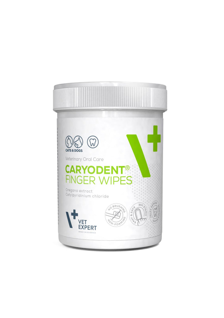 Vet Expert Caryodent Finger Wipes 50s