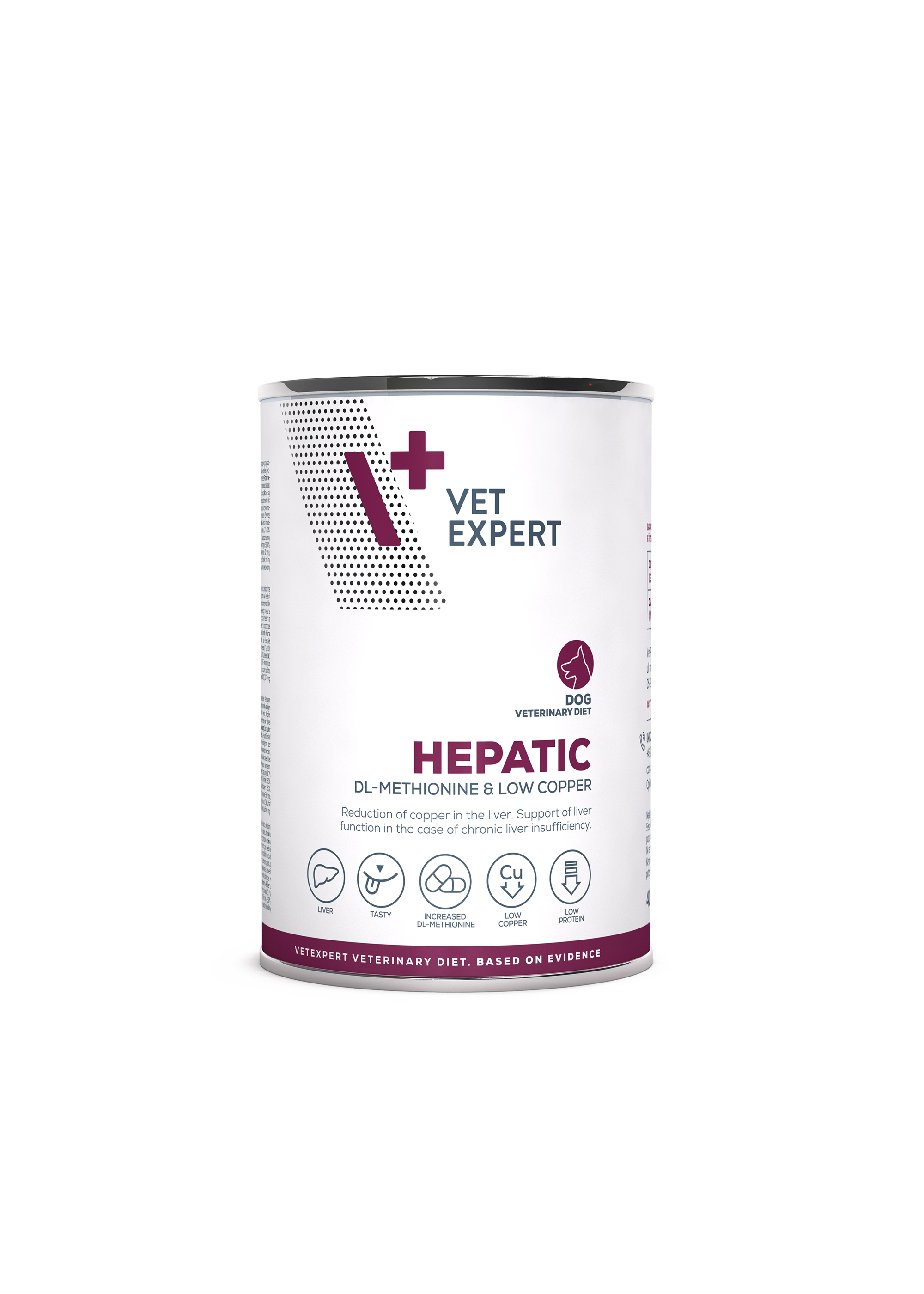 Vet Expert Hepatic Dog 400g 1 can wet veterinary food for dogs