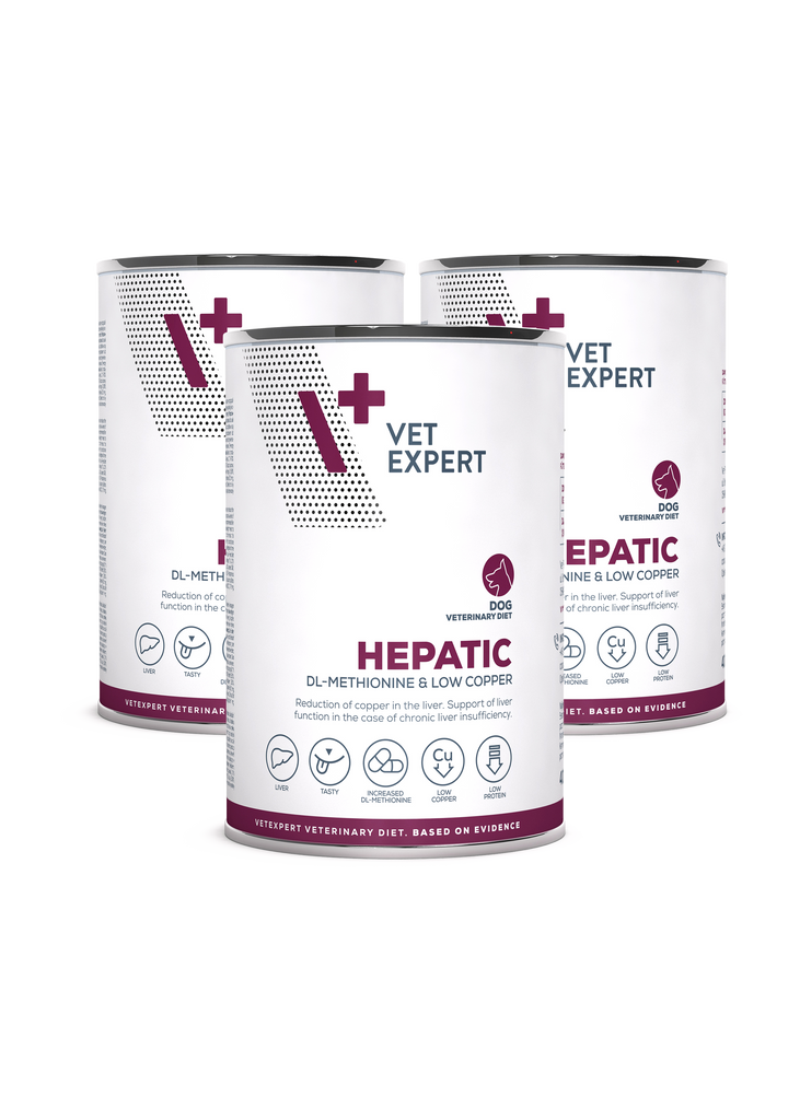 Vet Expert Hepatic Dog 400g wet veterinary food for dogs