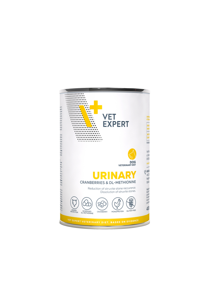 Vet Expert Urinary Dog 400g - wet veterinary food for dogs